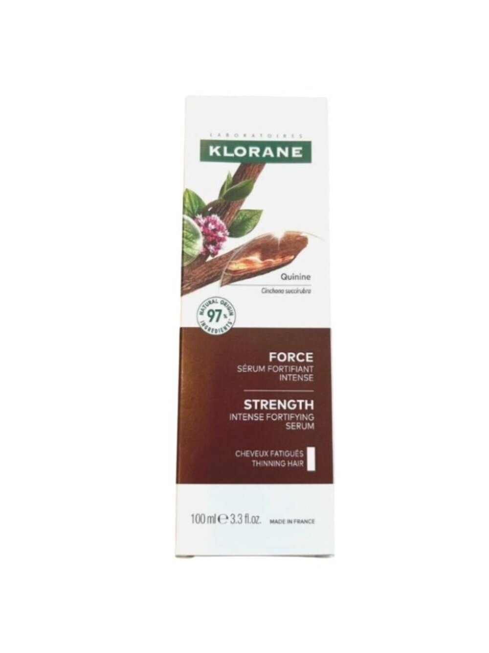 Klorane Strength Intense Fortifying Serum 3.3oz/100mL